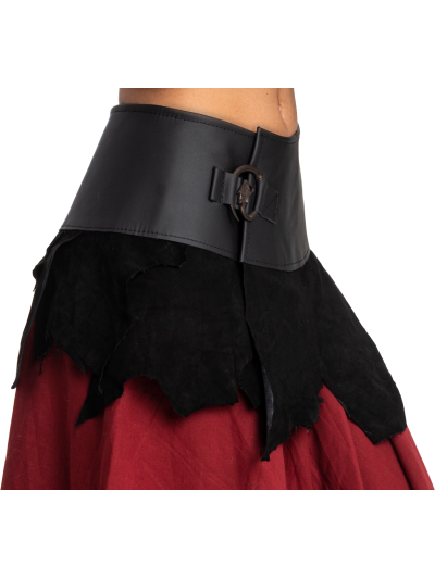 Trollfelsen Fetzenrock Karya Midi schwarz 5